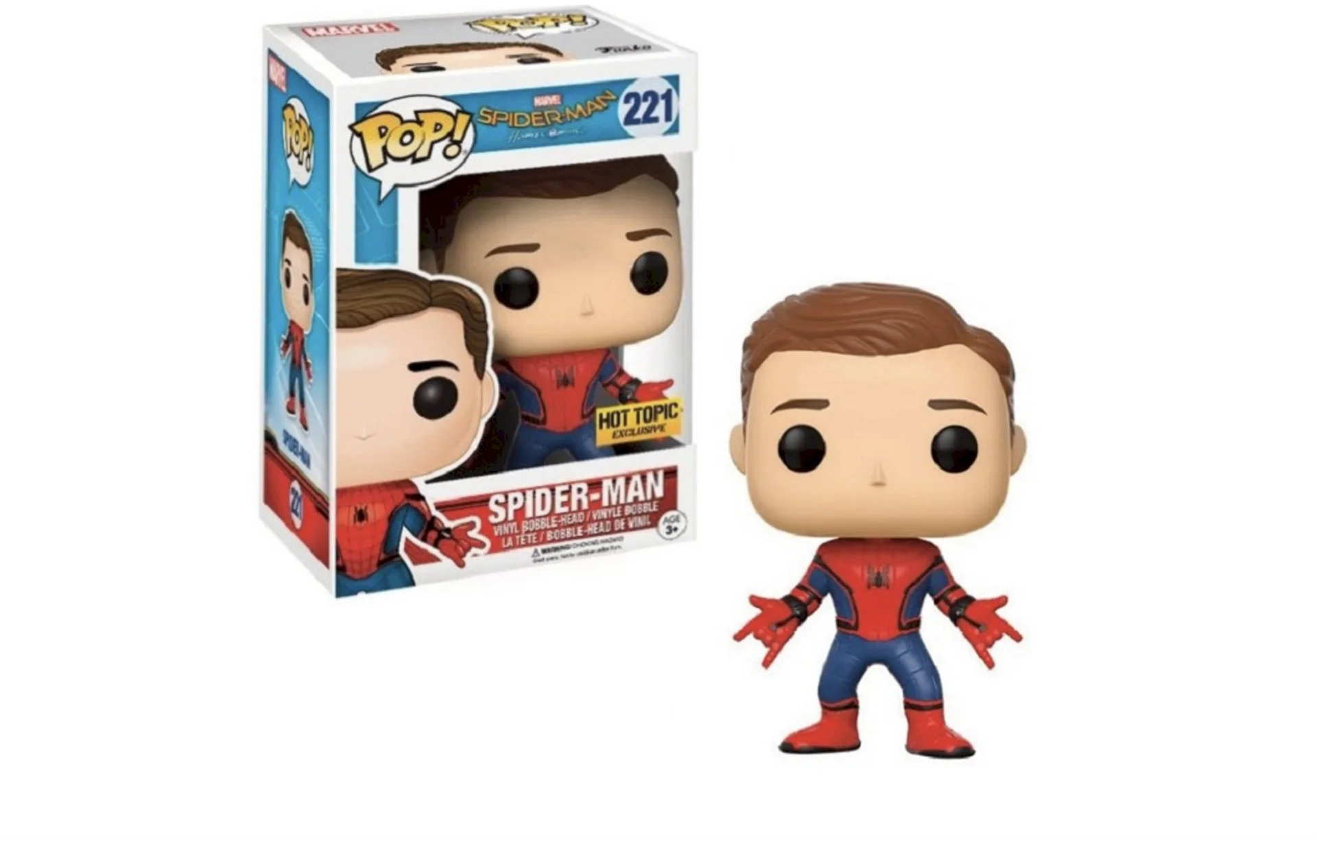 Figurka Funko POP! Marvel Spider-Man Unmasked Hot Topic #221 *Na zamówienie