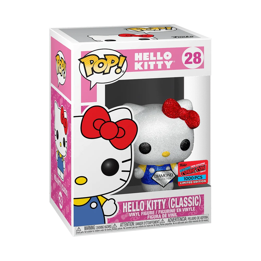 Funko POP! Sanrio 2020 Fall NYCC Funko Pop! Hello Kitty Diamond Collection Exclusive 28 (NYCC) *Na zamówienie