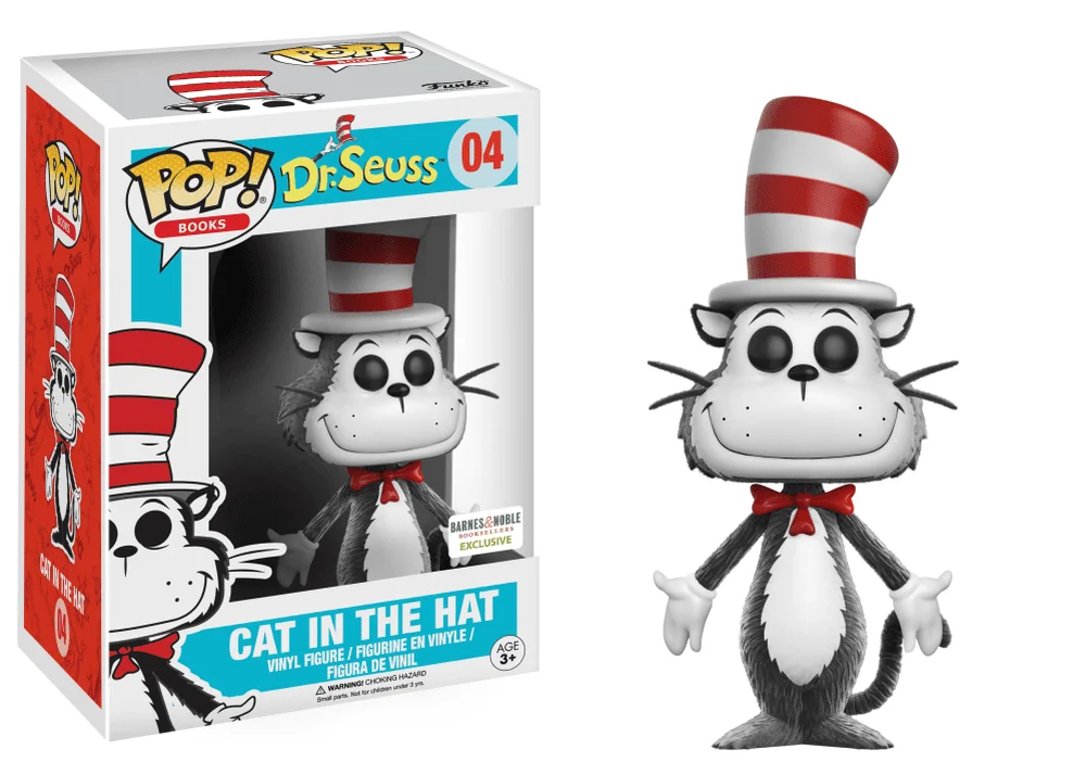 Funko POP! Dr. Seuss Cat in the Hat (FL) 4 (Flocked) *Na zamówienie