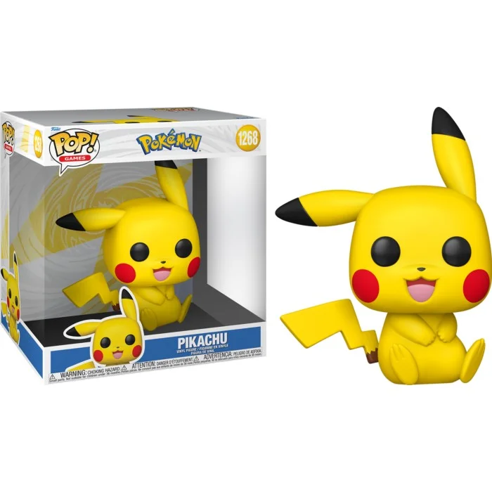 Funko POP! Pokemon - Pikachu (Sitting) Jumbo 25cm #1268