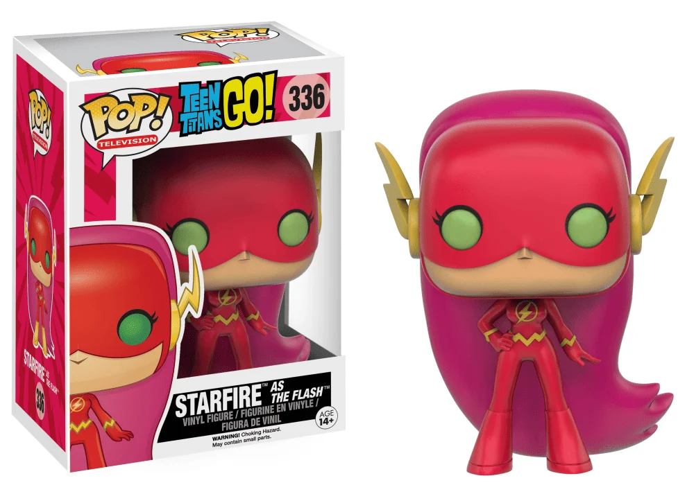 Funko POP! DC Comics Teen Titans Go! - Starfire as The Flash 336 (Exclusive) *Na zamówienie