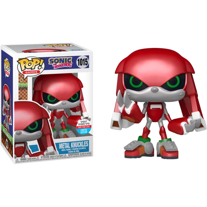 Funko POP! Sonic the Hedgehog - Metal Knuckles #1015 (NYCC Tokyo Con 2024 Exclusive)