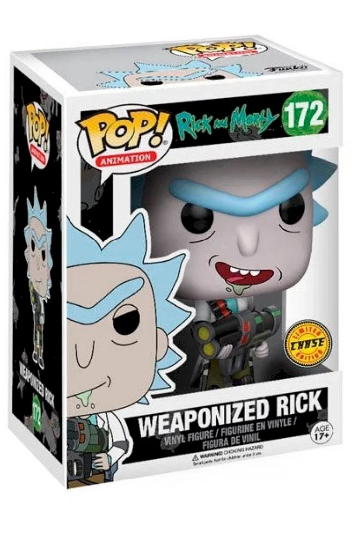 Figurka Funko POP! Rick And Morty Weaponized Rick Chase Special Edition #172 *Na zamówienie – zdjęcie 3