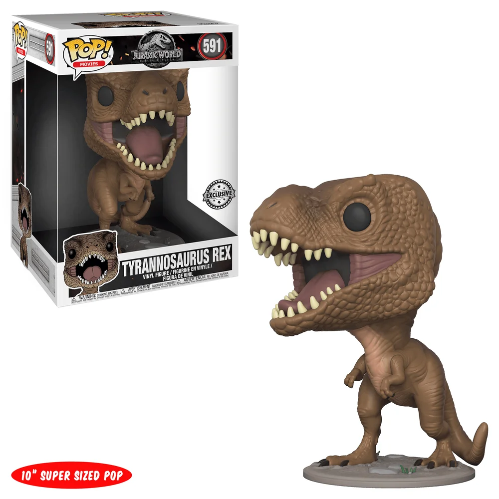 Funko POP! Jurassic Park Jurassic World 2- Tyrannosaurus Rex 10" 591 (Exclusive) *Na zamówienie
