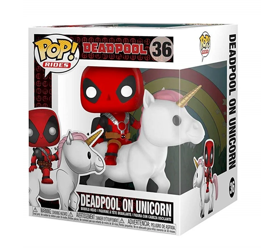 Figurka Deadpool: Funko POP Deadpool On Unicorn 36 Exclusive *Na zamówienie – zdjęcie 2