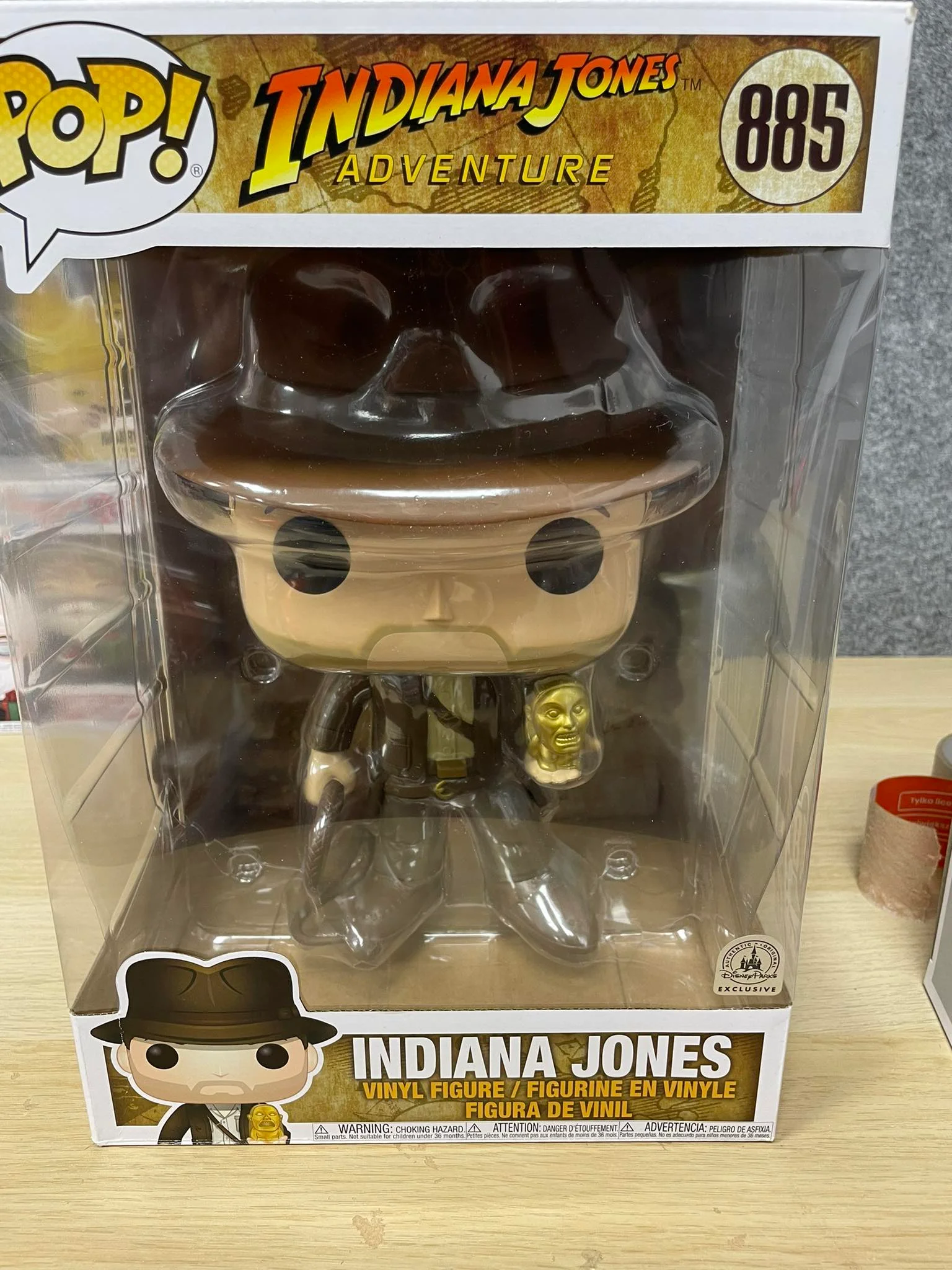 Figurka Funko POP! Indiana Jones 885 Disney Parks Exc (Uszkodzona Wytłoczka) – zdjęcie 3