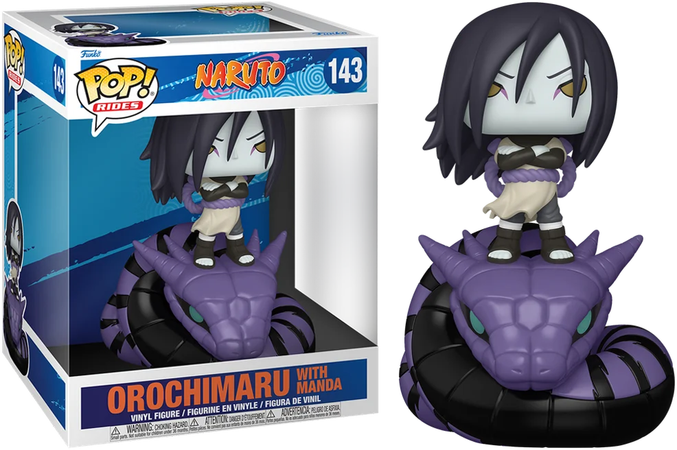 Figurka Funko POP! Naruto - Orochimaru with Manda Pop! Rides Vinyl Figure #143