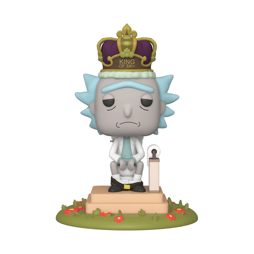 Funko POP! Rick and Morty Deluxe King of $#!+ with Sound 694 (Exclusive) *Na zamówienie