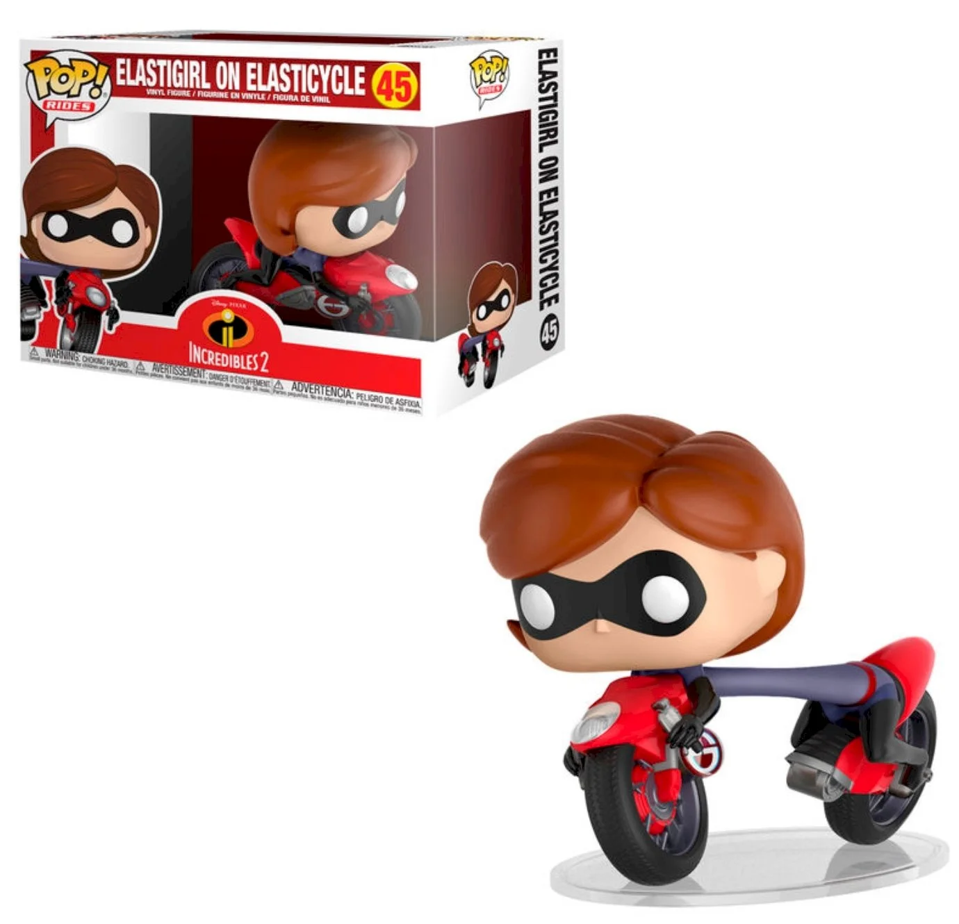 Figurka Incredibles 2 Funko POP Elastigirl on Elasticycle 45 – zdjęcie 3