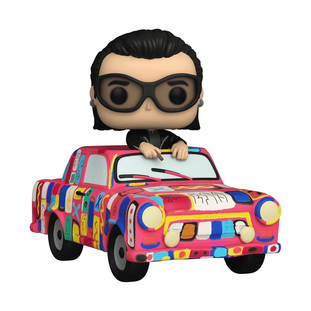 Funko POP! U2 Rides Super Deluxe Bono with Achtung Baby Car 293 *Na zamówienie