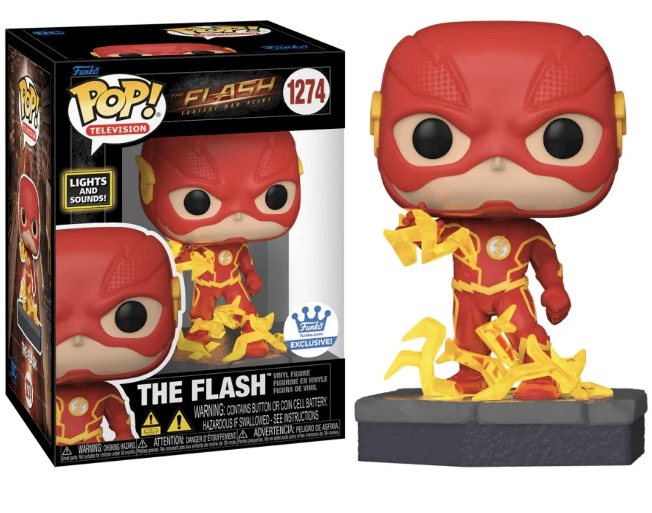 Figurka Funko POP DC Comics: The Flash 1274 Lights & Sound Exclusive *Na zamówienie