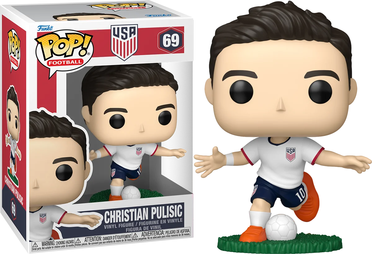 Figurka Funko POP! Football (Soccer): USA - Christian Pulisic #69
