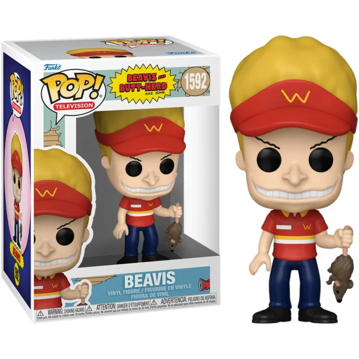 Funko POP! Beavis and Butthead Beavis and Butt-Head - Beavis (Burger World Uniform) #1592