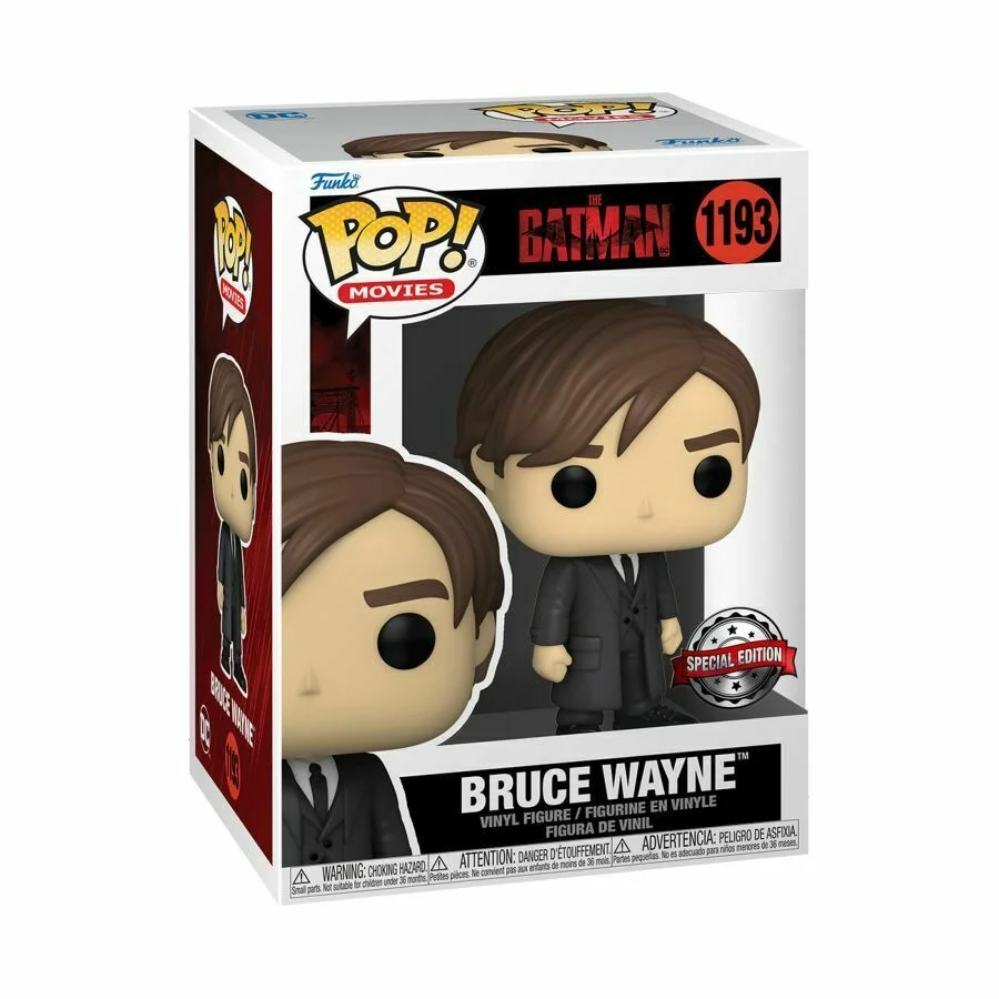 Figurka Funko POP The Batman: Bruce Wayne Suit 1193 Special Edition – zdjęcie 3