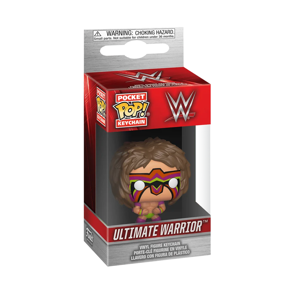 Funko POP! WWE Keychain: WWE - Ultimate Warrior (Exclusive) *Na zamówienie