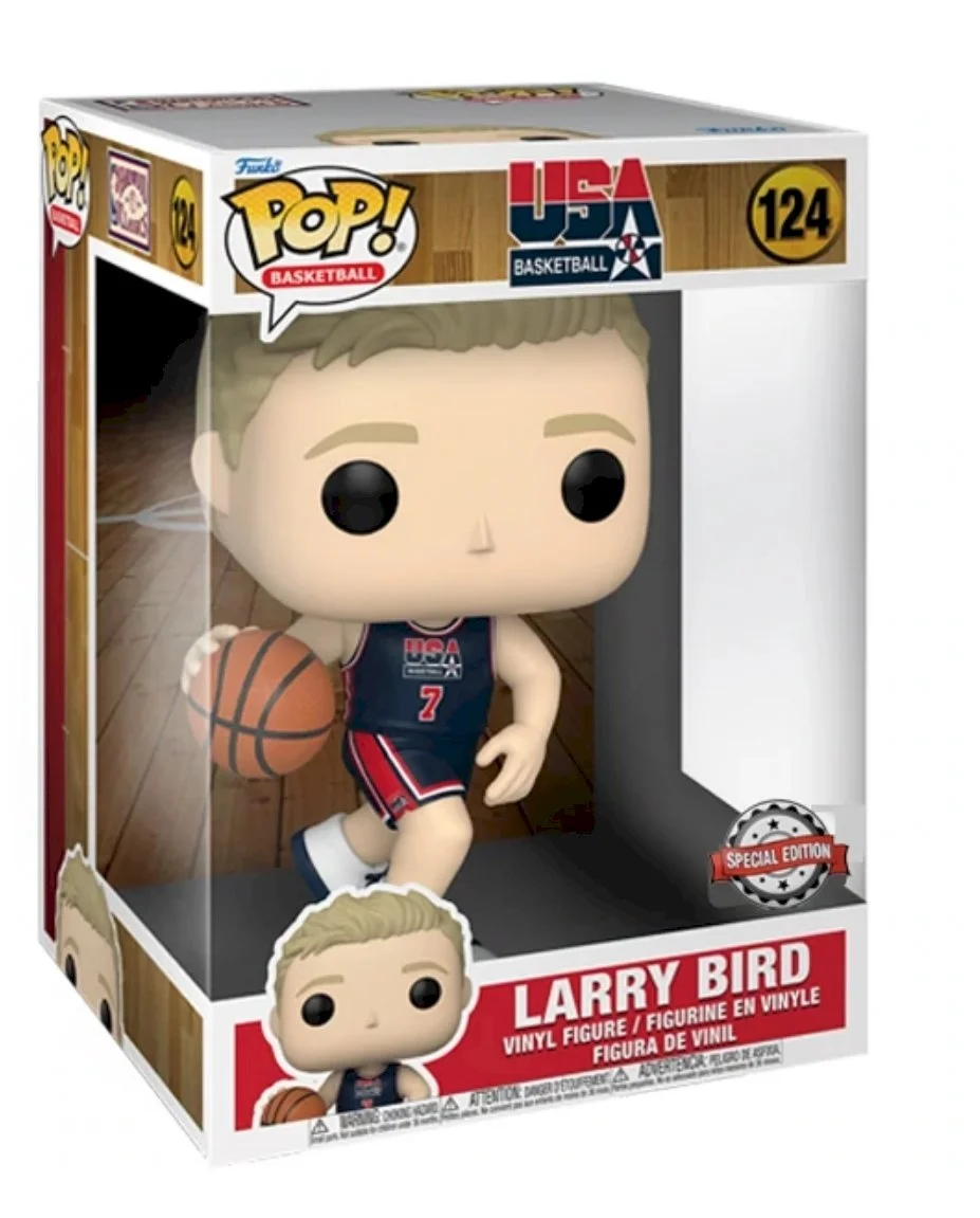 Figurka Funko POP NBA: Legends - Larry Bird 124 Exc 25 cm – zdjęcie 2