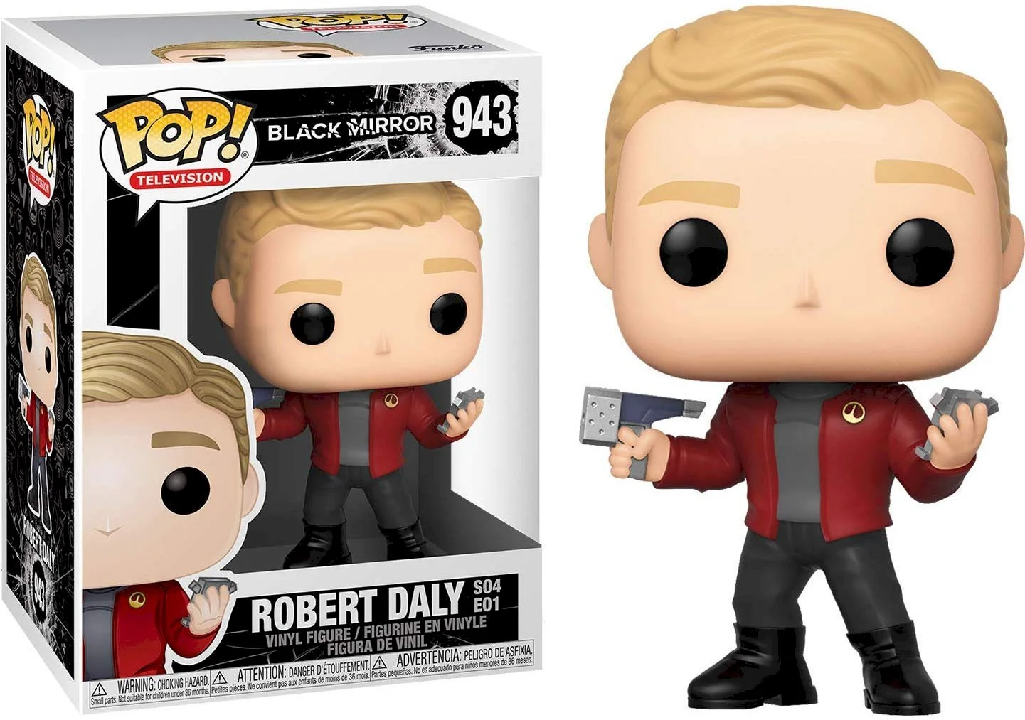 Figurka Black MIrror Funko pop Robert Daly 943
