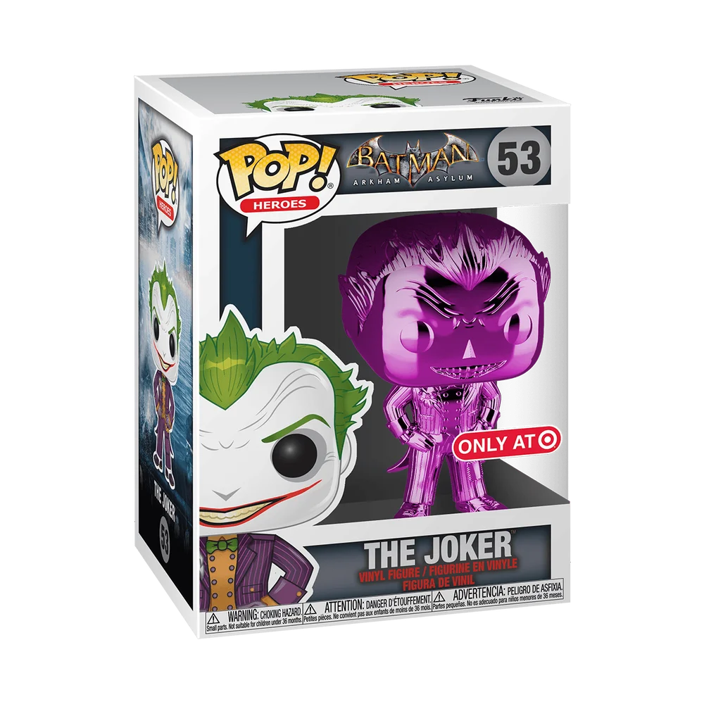 Funko POP! Arkham Asylum Heroes: DC - The Joker (PU CH) 53 (Exclusive) *Na zamówienie