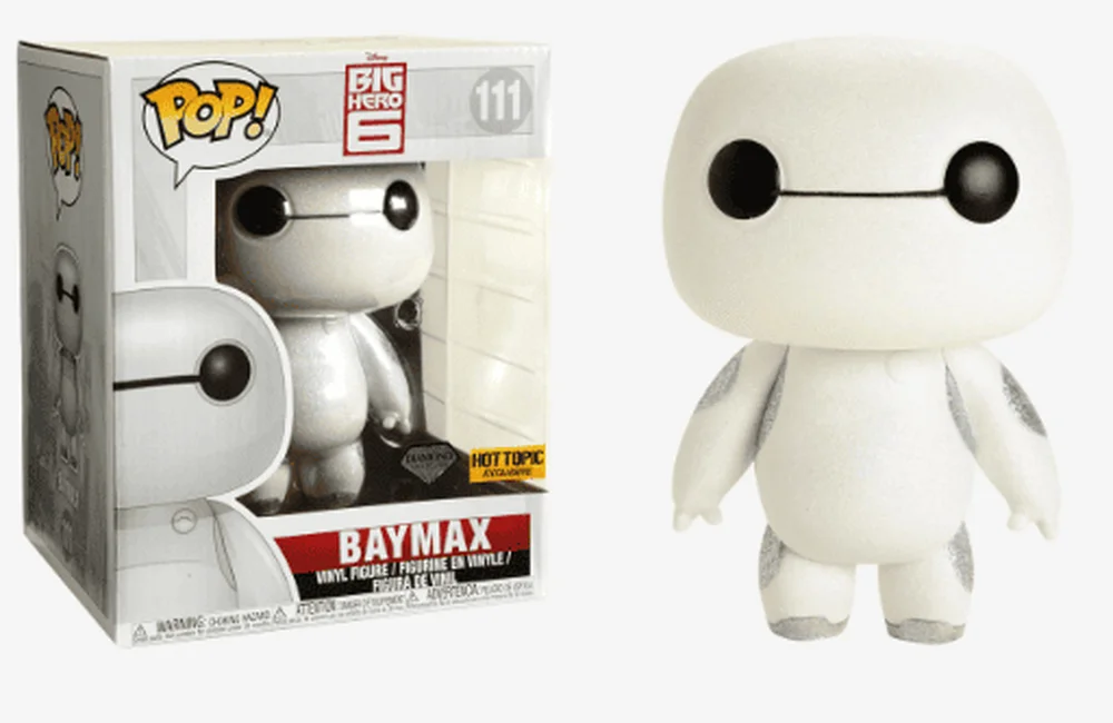 Funko POP! Disney Big Hero 6 - 6" Nurse Baymax (DGLT) 111 (Exclusive) *Na zamówienie