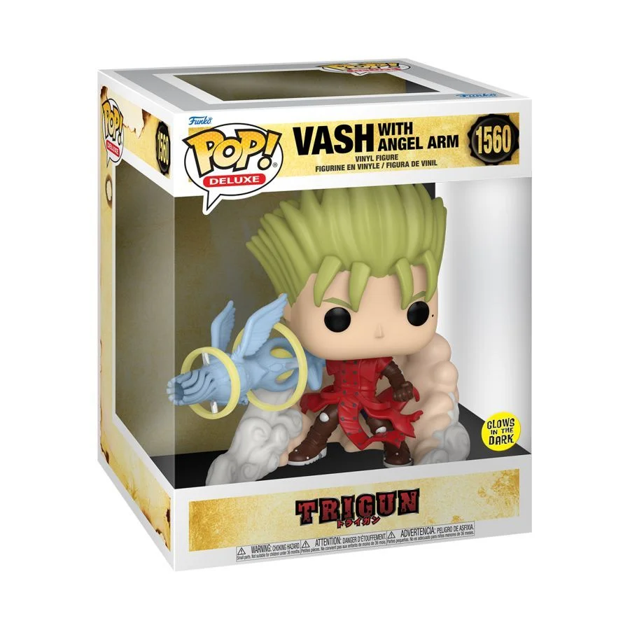 Funko POP! Trigun Vash with Angel Arm 1560 Glow