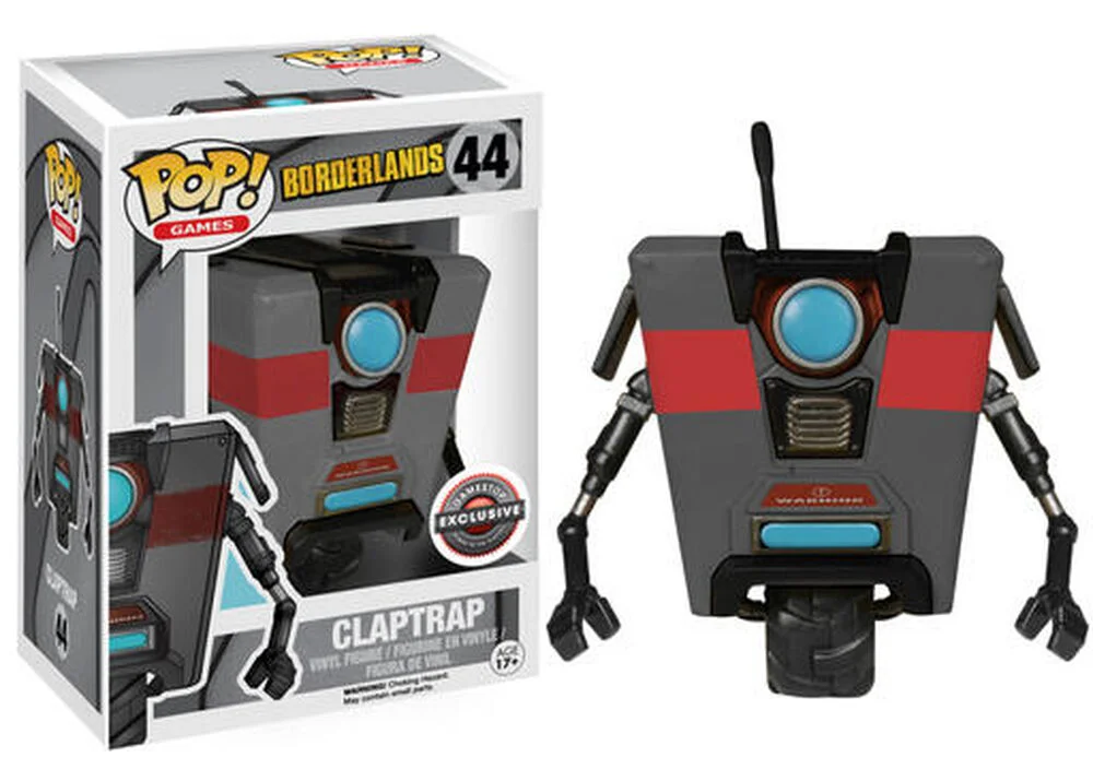 Funko POP! Borderlands Black Claptrap 44 (Chase) *Na zamówienie