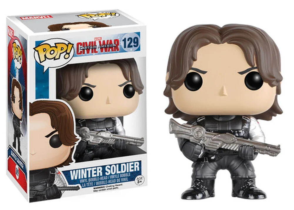 Funko POP! Marvel Cap America 3 - Winter Soldier 129 *Na zamówienie