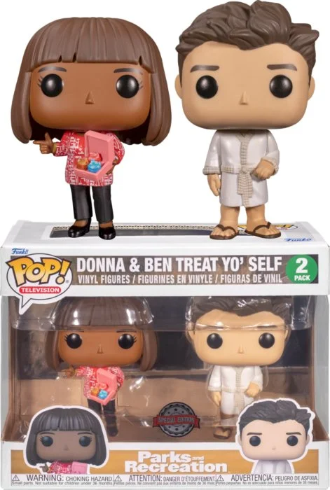 Figurka Funko POP Parks and Recreation: Donna & Ben Treat Yo Self Exc