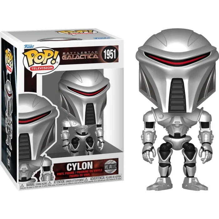 Funko POP! Battlestar Galactica (2004) - Cylon (Metallic) Metallic