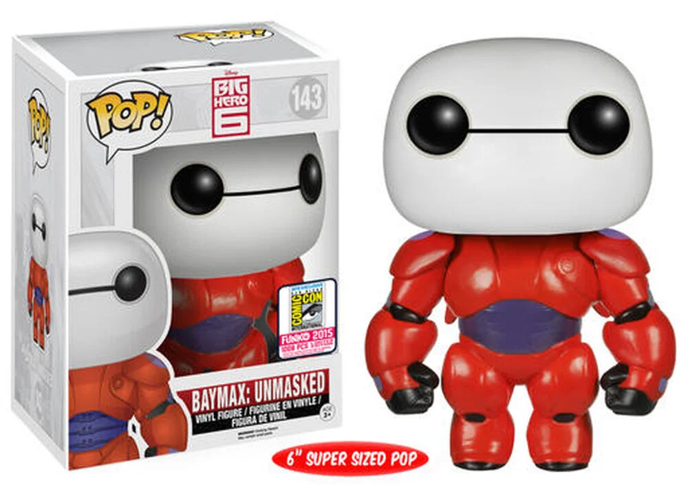 Funko POP! Disney Big Hero 6 - Baymax Unmasked SDCC 143 (SDCC) *Na zamówienie