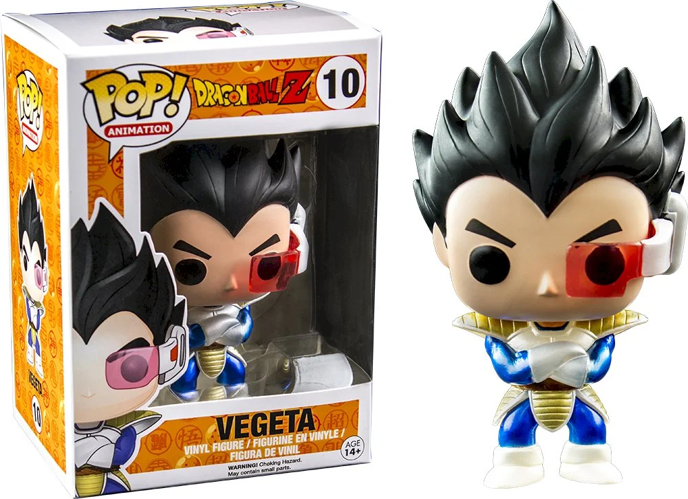 Figurka Dragon Ball Funko POP! Vegeta Metallic 10 Exc *Na zamówienie – zdjęcie 2