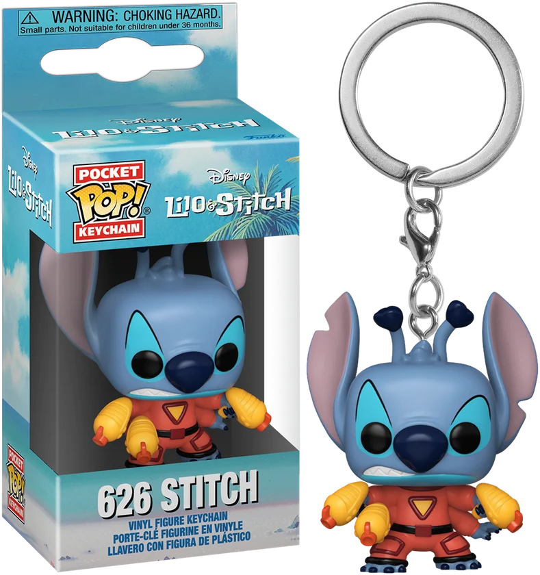 Figurka Funko POP! Lilo & Stitch - 626 Stitch Pocket Pop! Keychain #626