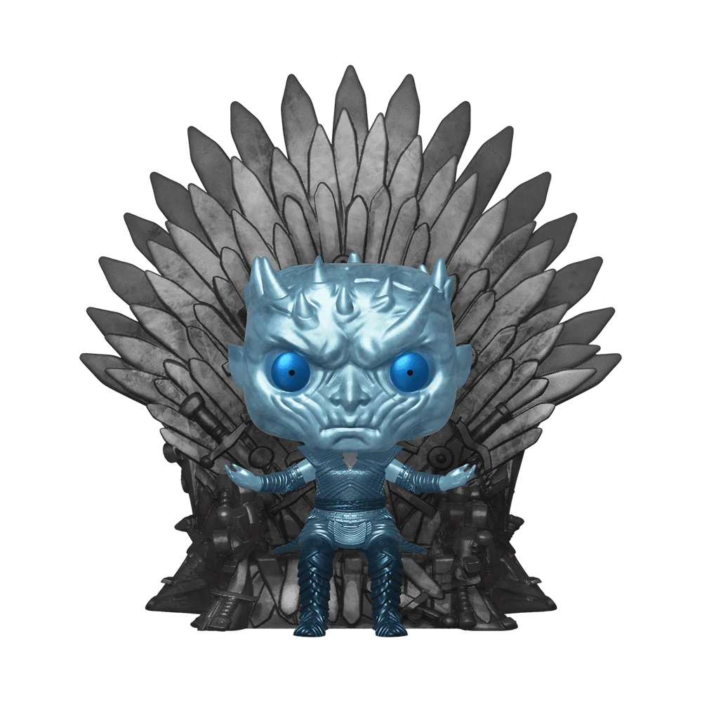 Funko POP! Game of Thrones Deluxe Metallic Night King on Throne 74 (Metallic) *Na zamówienie