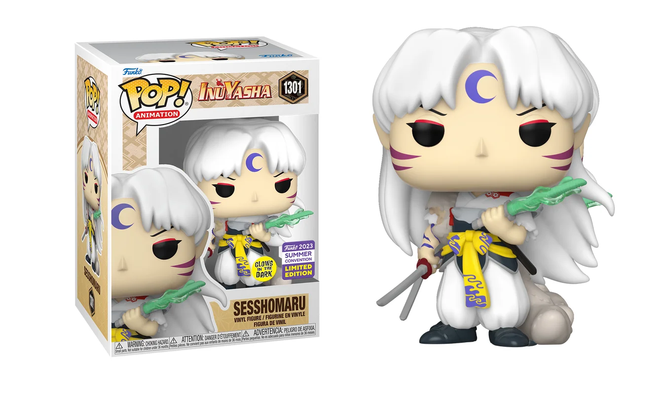 Funko POP! Inuyasha - Sesshomaru Glow SDCC 2023 #1301 *Uszkodzony box