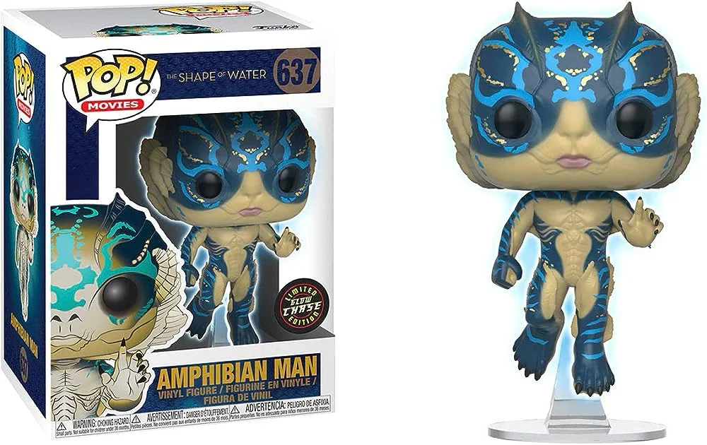 Figurka Funko POP! The Shape of Water Amphibian Man w/Chase #637