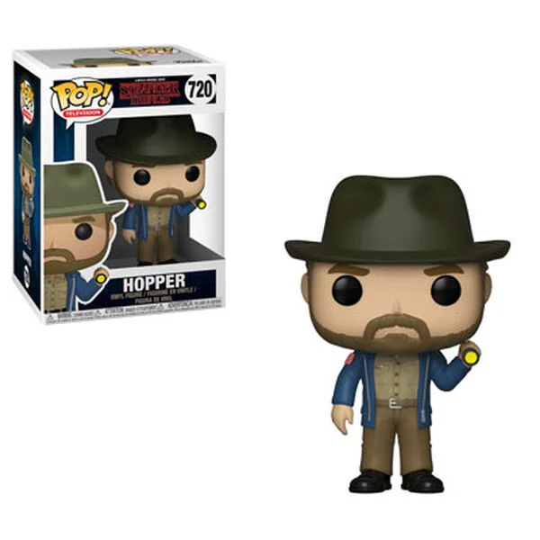 Funko POP! Stranger Things Hopper (Flashlight) 720 *Na zamówienie