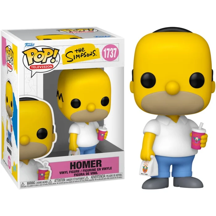 Funko POP! The Simpsons - Homer (Krusty Burger) #1737