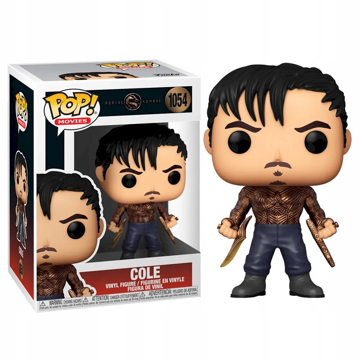 Figurka Mortal Kombat: Funko POP Cole Young 1054 (niewielkie uszkodzenia pudełka)
