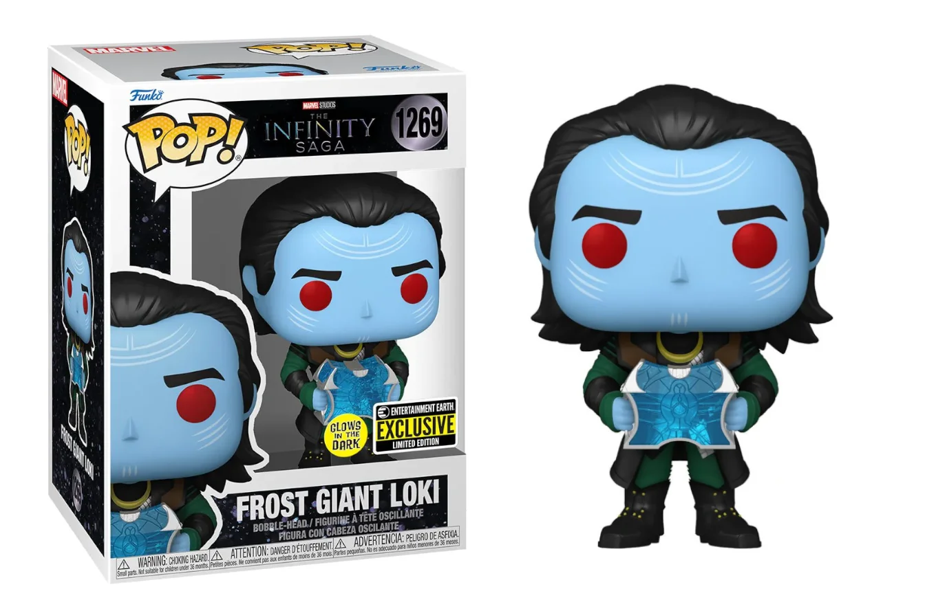 Figurka Funko POP! Thor Frost Giant Loki Entertainment Earth Glow #1269 *Na zamówienie