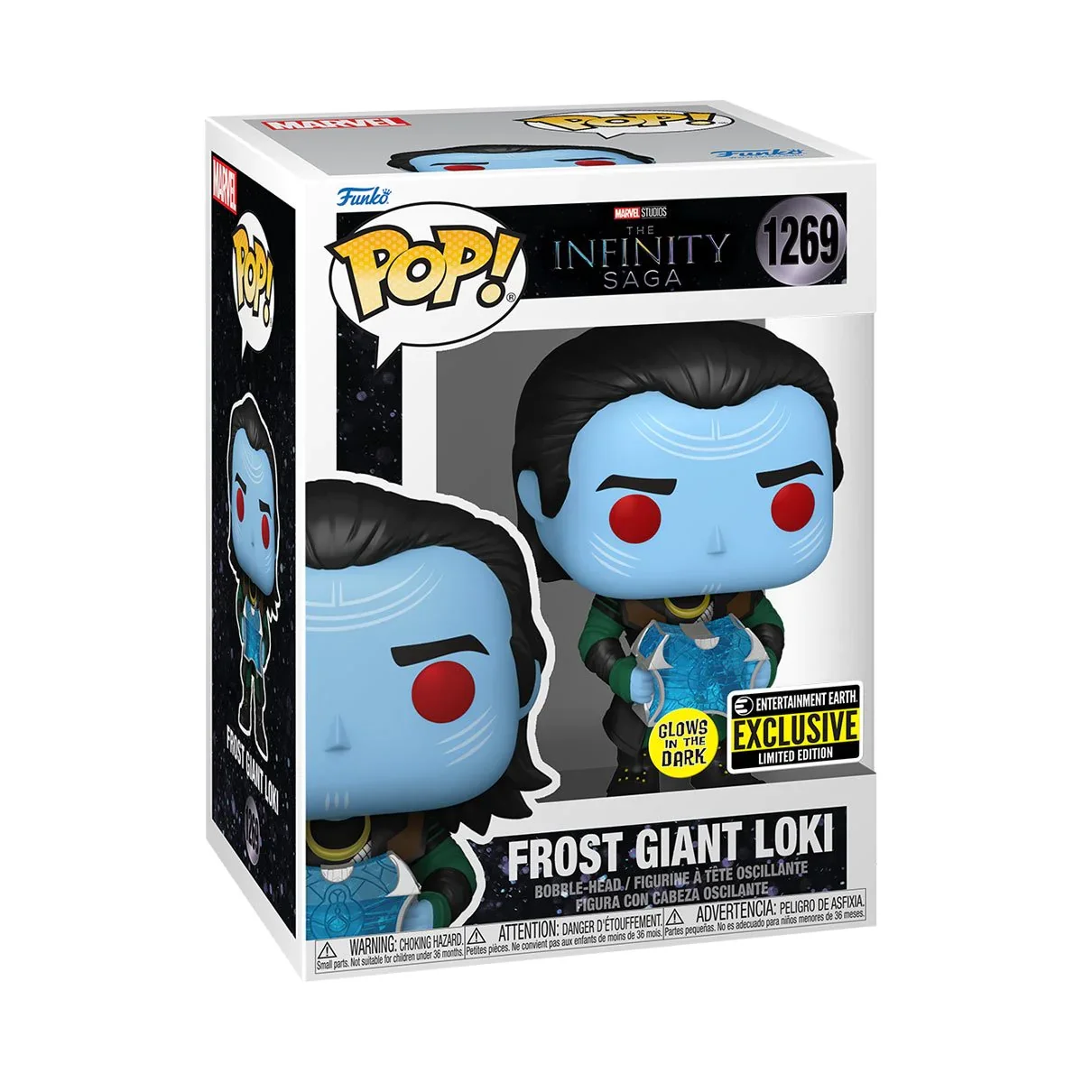 Figurka Funko POP! Thor Frost Giant Loki Entertainment Earth Glow #1269 *Na zamówienie – zdjęcie 3