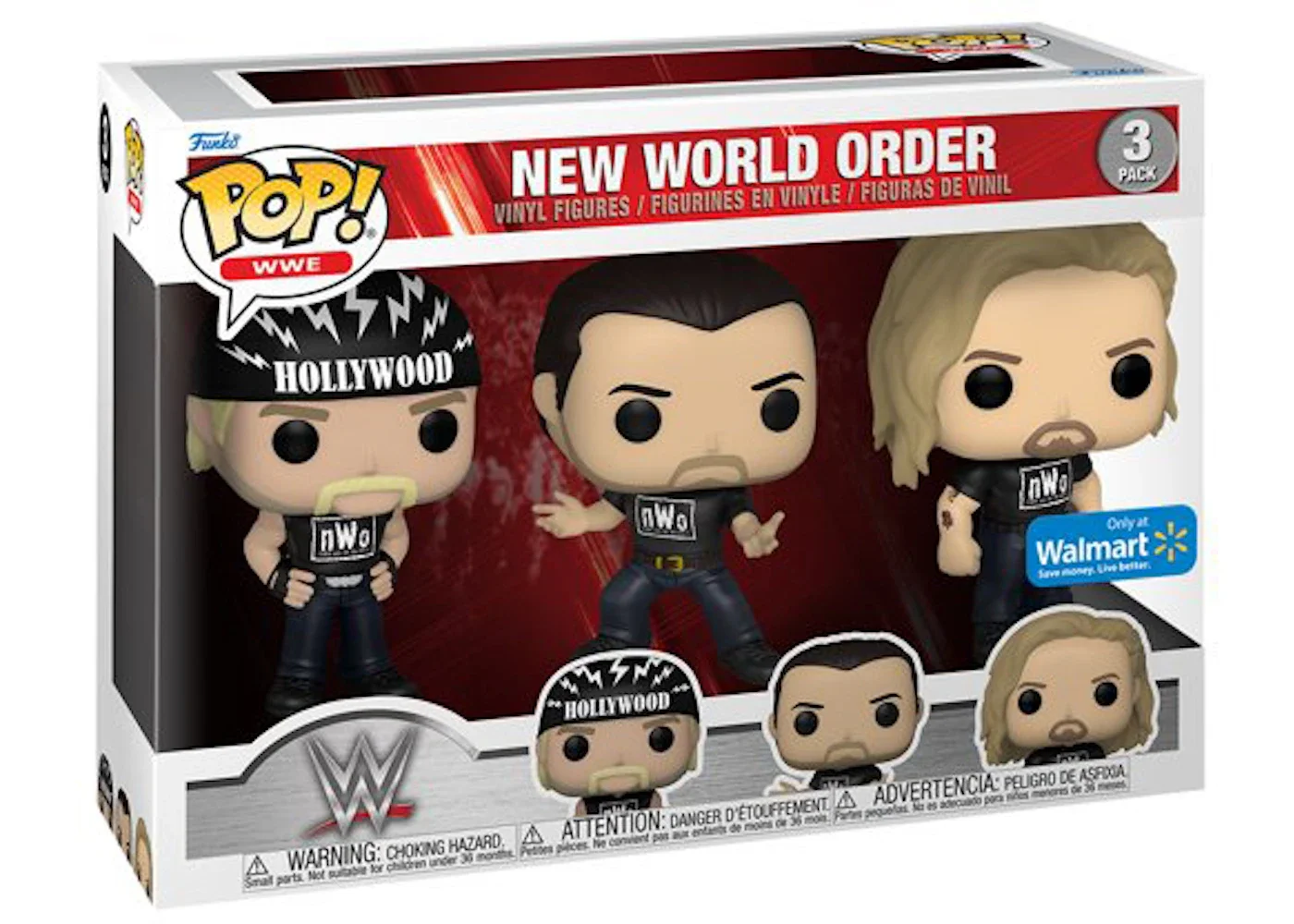 Funko POP! WWE New World Order - 3 Pack Special Edition *Na zamówienie