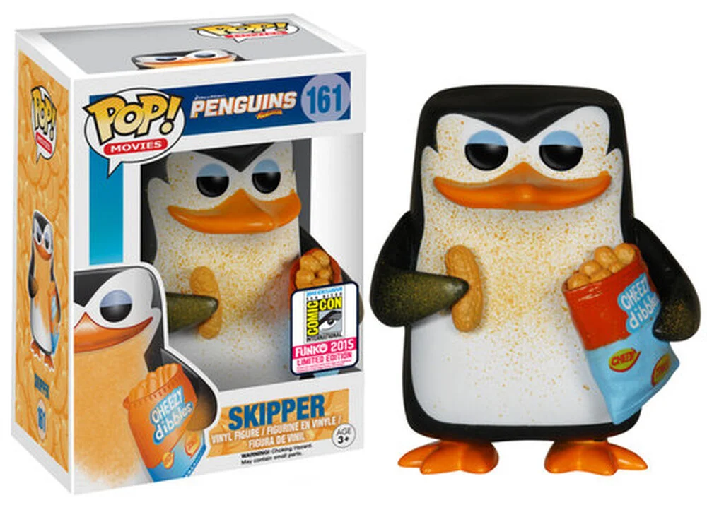 Funko POP! Penguins of Madagascar Chsy Skppr SDCC 161 (SDCC) *Na zamówienie