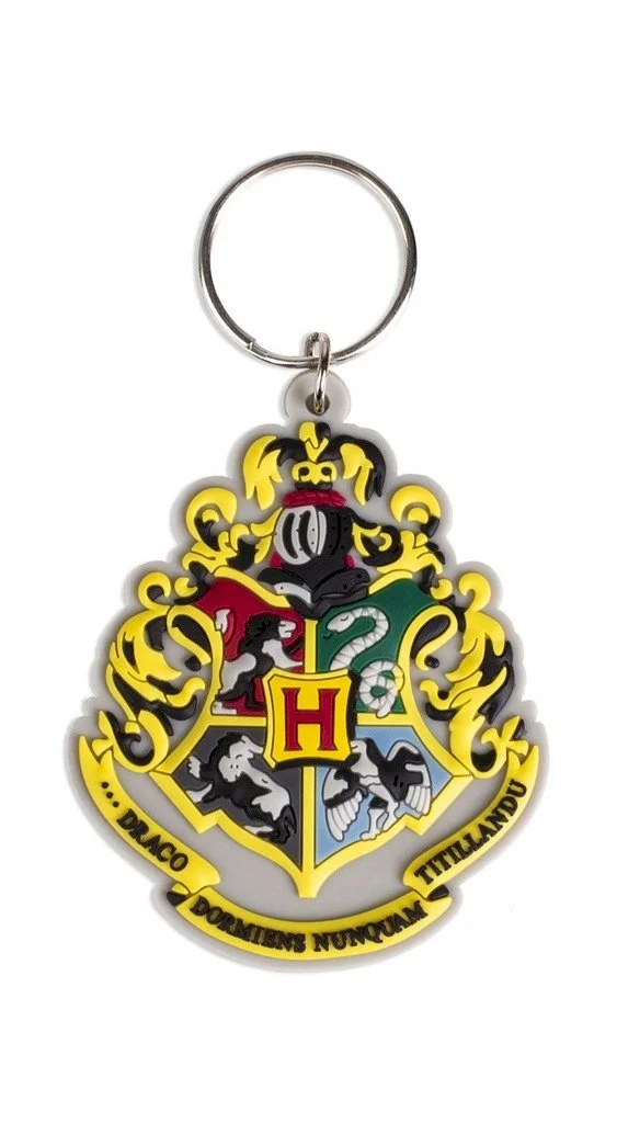 Pyramid gumowy brelok - Harry Potter (Hogwarts Crest) – zdjęcie 3