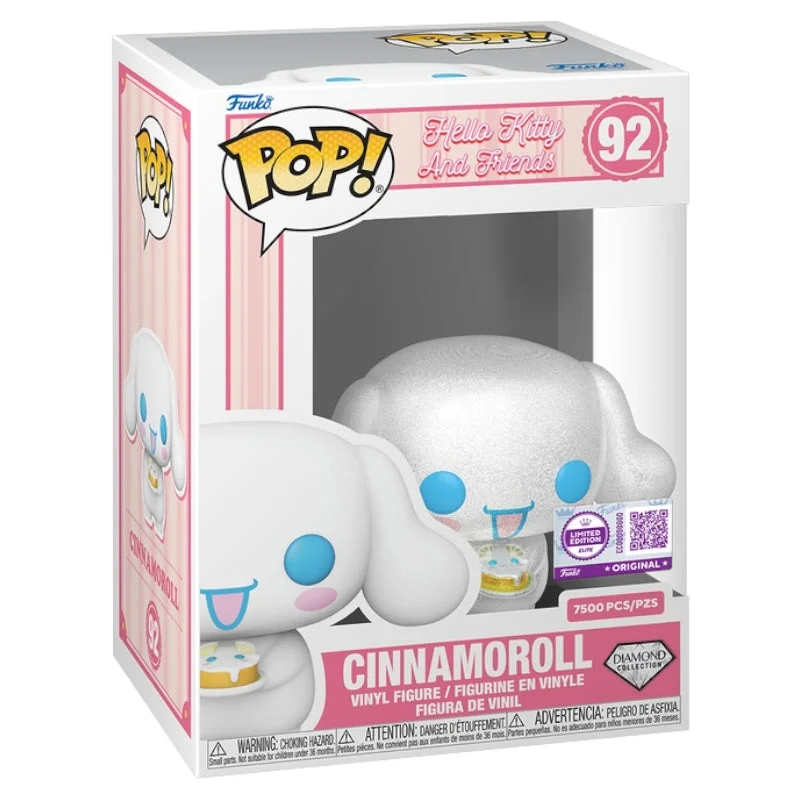 Figurka Funko Pop! Hello Kitty & Friends: Cinnamoroll (Diamond)(Funko Elite 7500 Pcs) #92* Na zamówienie