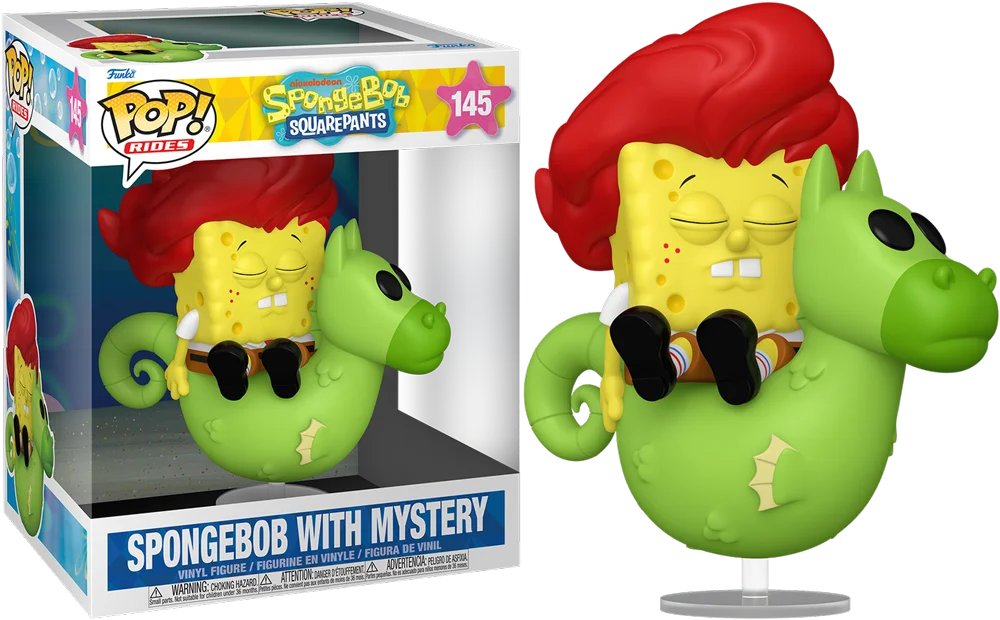 Figurka Funko POP! SpongeBob SquarePants - SpongeBob with Mystery Pop! Rides Vinyl Figure #145