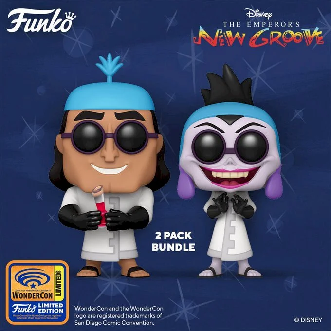Figurka Funko POP Disney: 2pack Yzma 1032 +Kronk 1033