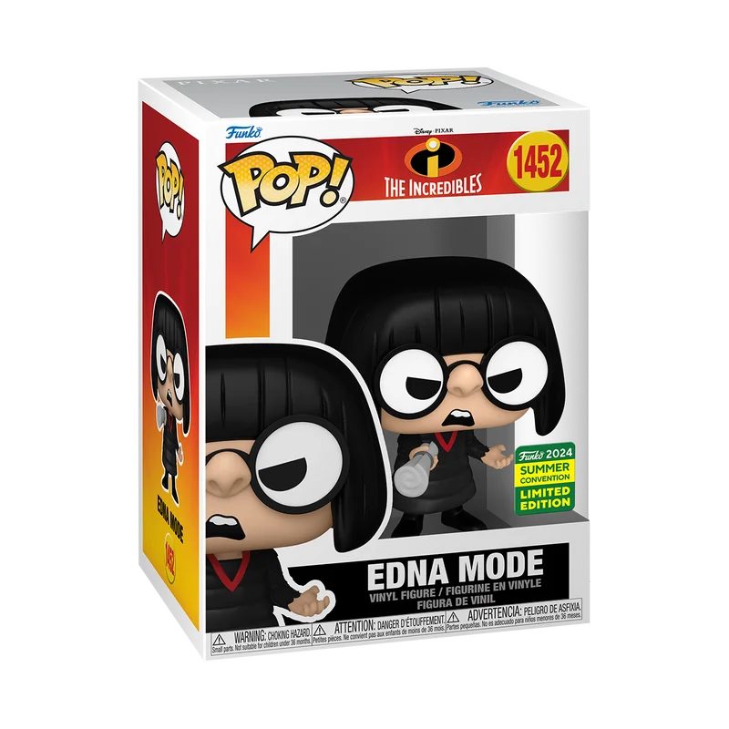 Figurka Funko POP! Pixare Edna mode SDCC #1452