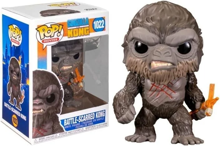 Funko POP! Godzilla Vs Kong Battle Scarred Kong #1022