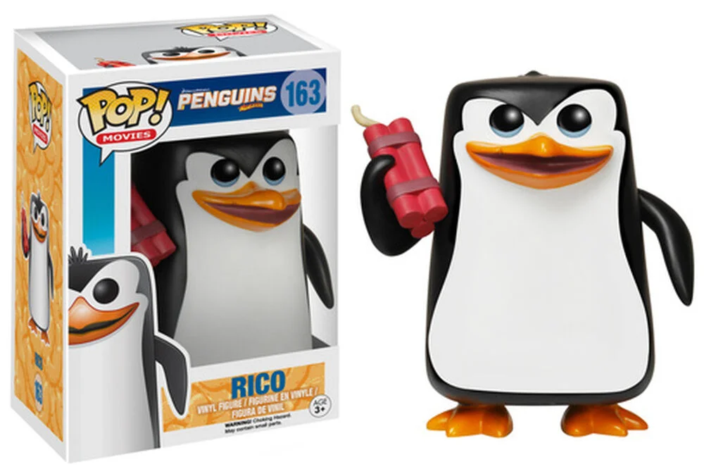 Funko POP! Penguins of Madagascar Rico 163 *Na zamówienie