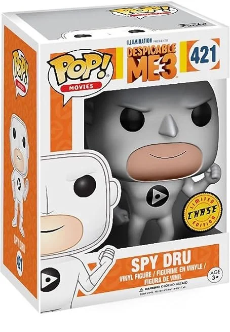 Figurka Funko POP! Despicable Me 3 Spy Gru Chase #421 – zdjęcie 2