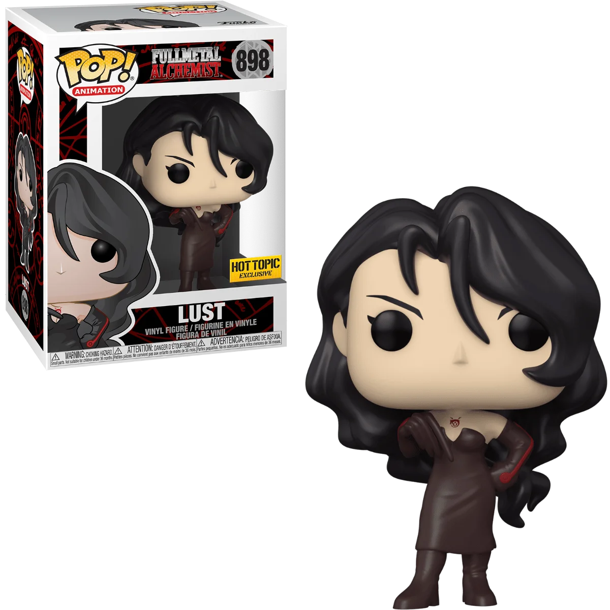 Figurka Funko Pop! Animation: Fullmetal Alchemist - Lust (Hot Topic) #898* Na zamówienie